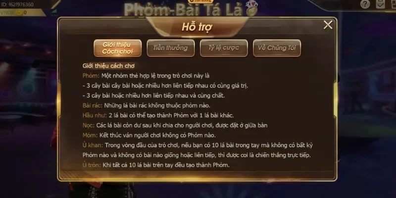 Cách chơi Phỏm 23win: Hướng Dẫn Chi Tiết Cho Người Mới 2 Luật Chơi Phỏm 23win Cơ Bản